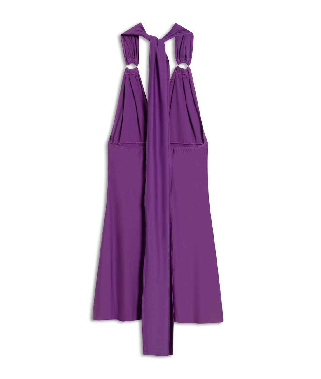Vestido Pop Amarracoes Violeta