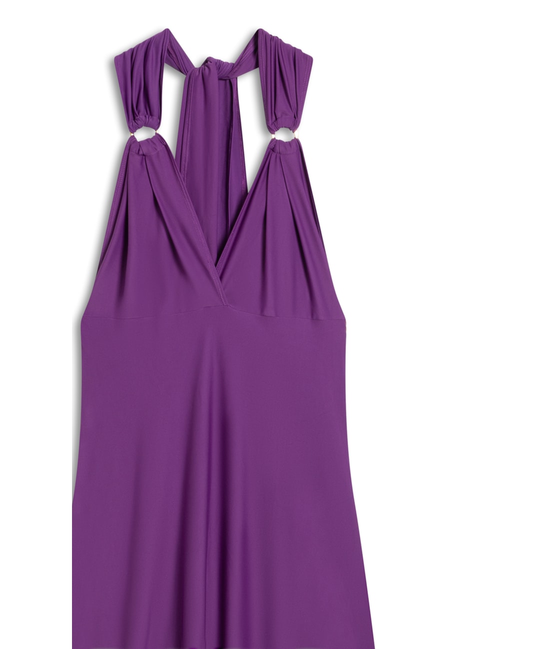 Vestido Pop Amarracoes Violeta