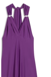 Vestido Pop Amarracoes Violeta
