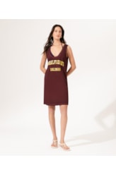 Vestido Regata Capri Bordeaux
