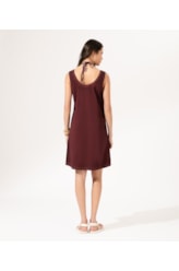 Vestido Regata Capri Bordeaux