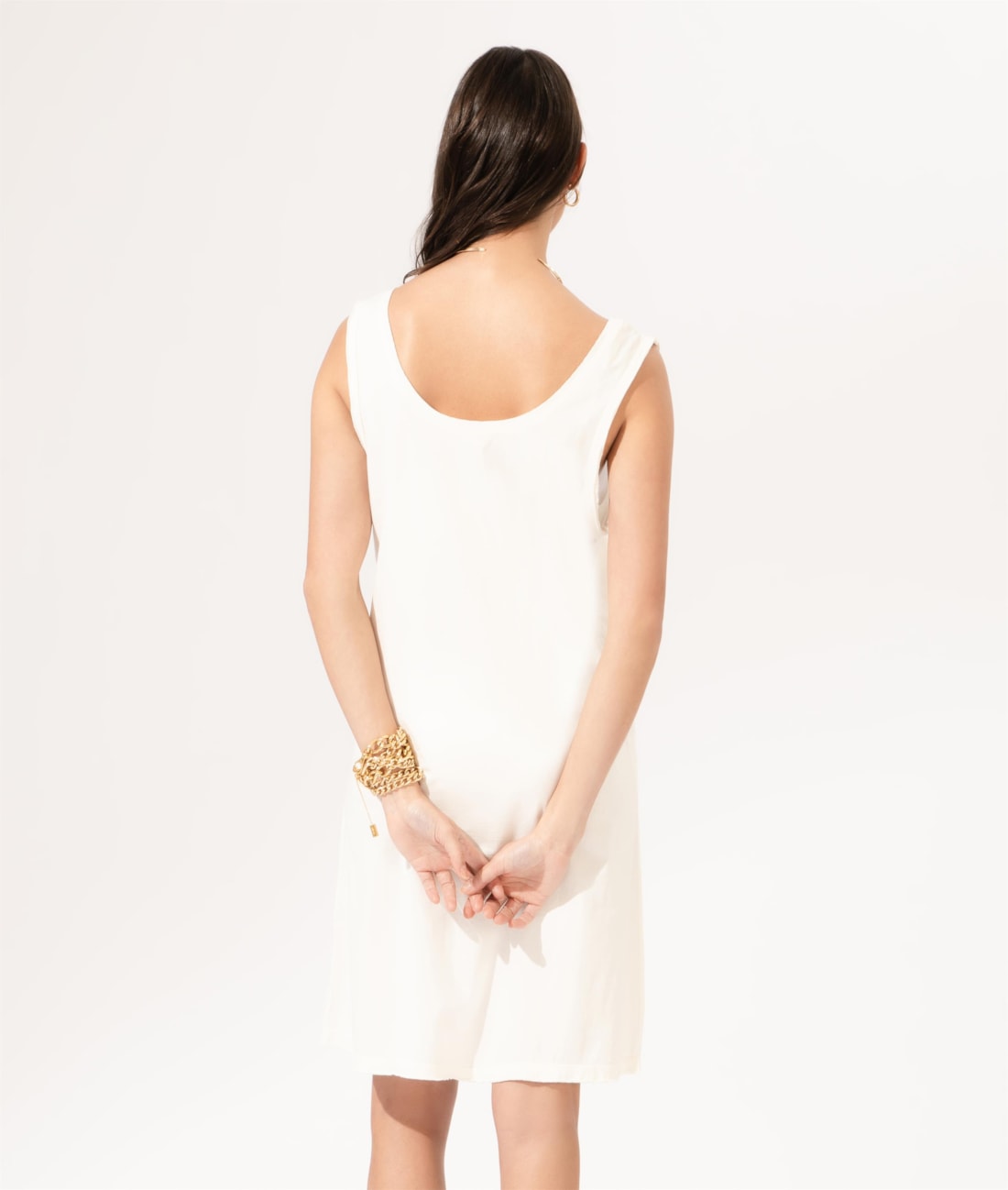 Vestido Regata Capri Off White