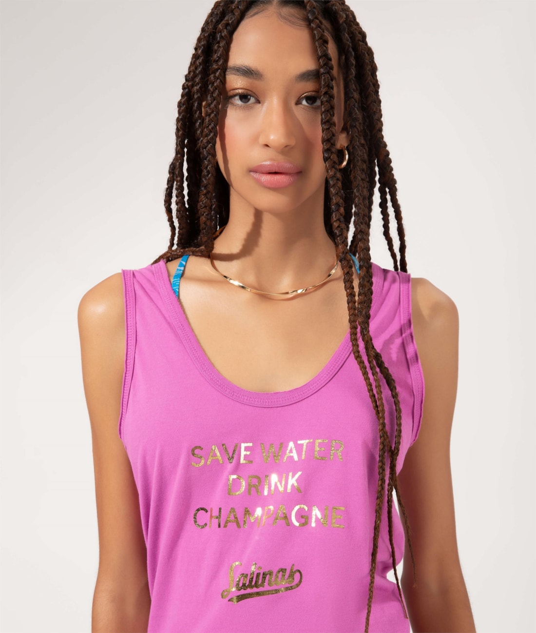 Vestido Regata Champagne Violeta