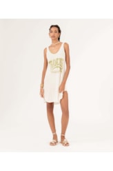 Vestido Regata Viscolinho Trancoso Off White