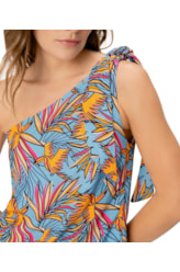 Vestido Resort Amarração Riviera Turquesa