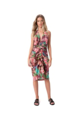 Vestido Resort Ana Summer Mayura Bordeaux