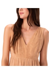 Vestido Resort Camadas Stone Marrom