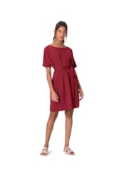 Vestido Resort Curto Jersey Vermelho