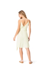 Vestido Resort Light Visco Amarelo Limao