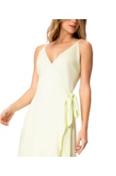 Vestido Resort Light Visco Amarelo Limao