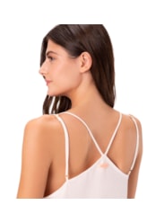 Vestido Resort Linen Blend Branco