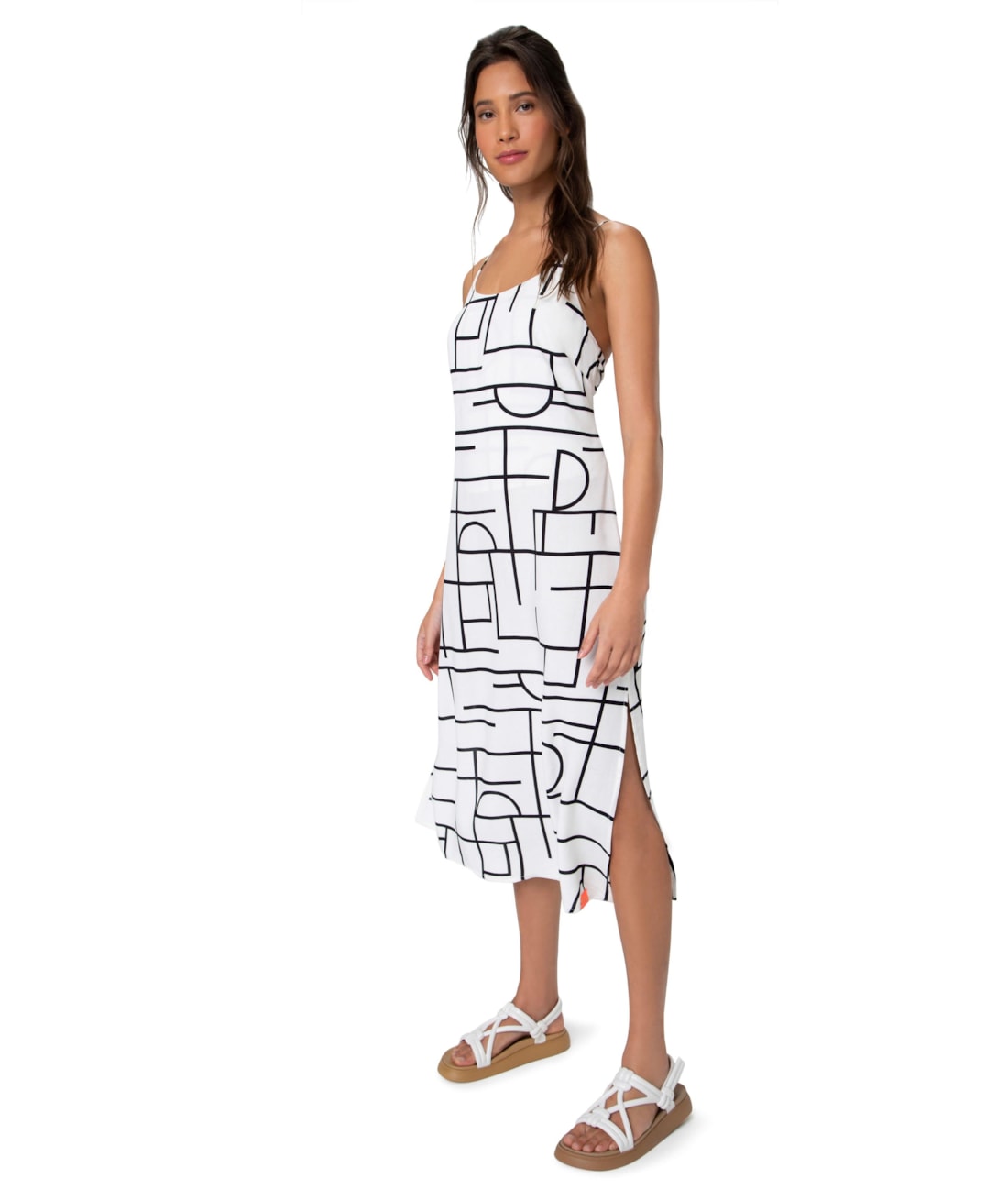 Vestido Resort Midi Soho (Canc Não Vai Existir)                  