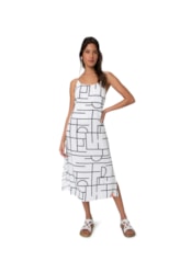 Vestido Resort Midi Soho (Canc Não Vai Existir)                  