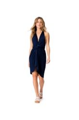 Vestido Resort Summer Jersey Dark Navy