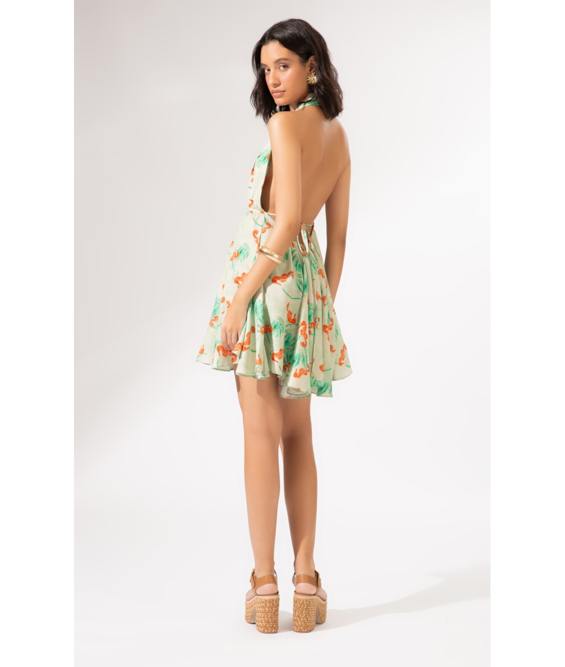 Vestido Seahorse Verde Claro