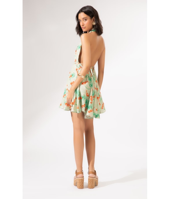 Vestido Seahorse Verde Claro