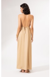 Vestido Surface Waves Trigo