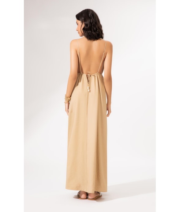 Vestido Surface Waves Trigo