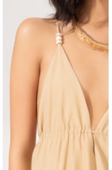 Vestido Surface Waves Trigo