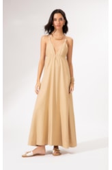 Vestido Surface Waves Trigo