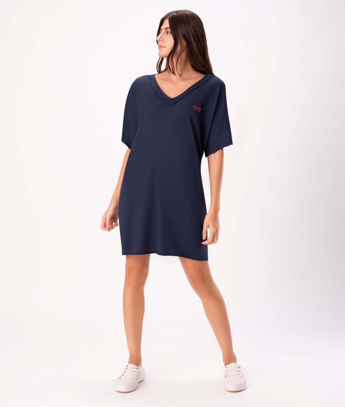Vestido Vicky Curto Gd Marinho