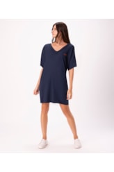 Vestido Vicky Curto Gd Marinho
